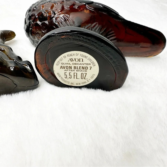 Vintage Avon 1970’s Ten Point Buck and Quail Decanter Wild Country - Picture 3 of 4